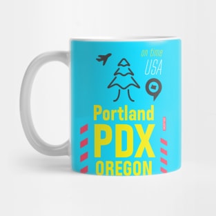 Portland airport PDx Mug